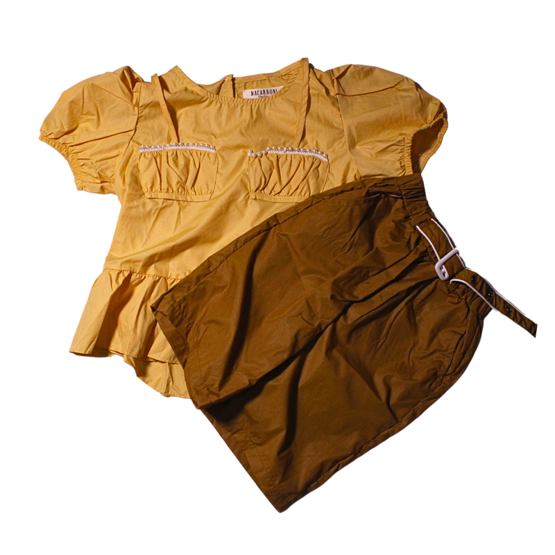 SET CONNIE BLUSA Y PANTALON CULOTTE