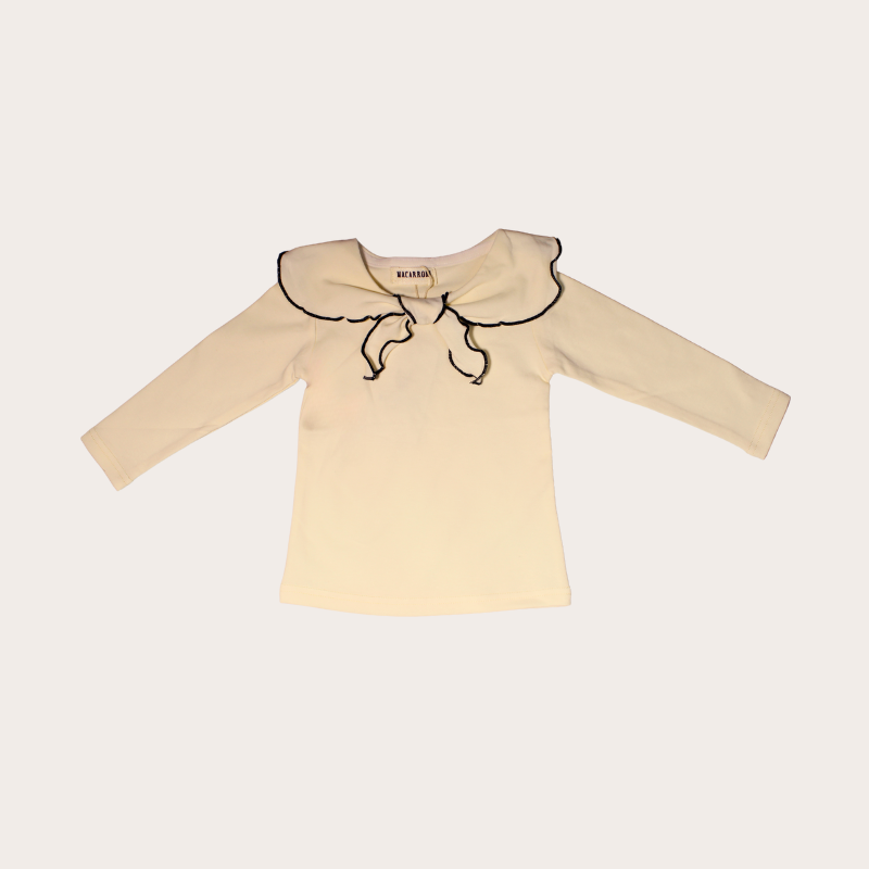 BLUSA MANGA LARGA CUELLO CRUZADO