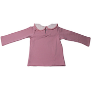 BLUSA MANGA LARGA Y CUELLO DE PUNTO