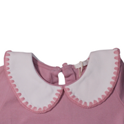 BLUSA MANGA LARGA Y CUELLO DE PUNTO