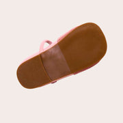 ZAPATILLA CON PUNTA DE GAMUZA