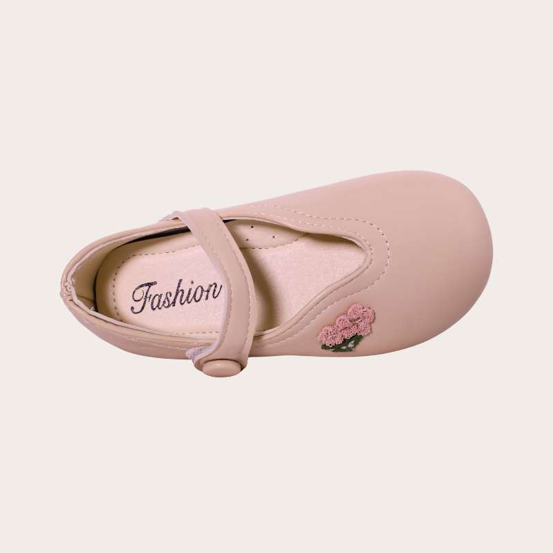 ZAPATILLA CON DETALLE LATERAL DE FLOR
