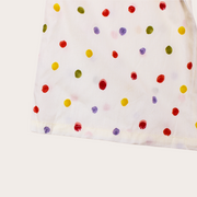 SET PANTALON ANCHO PUNTOS COLORES