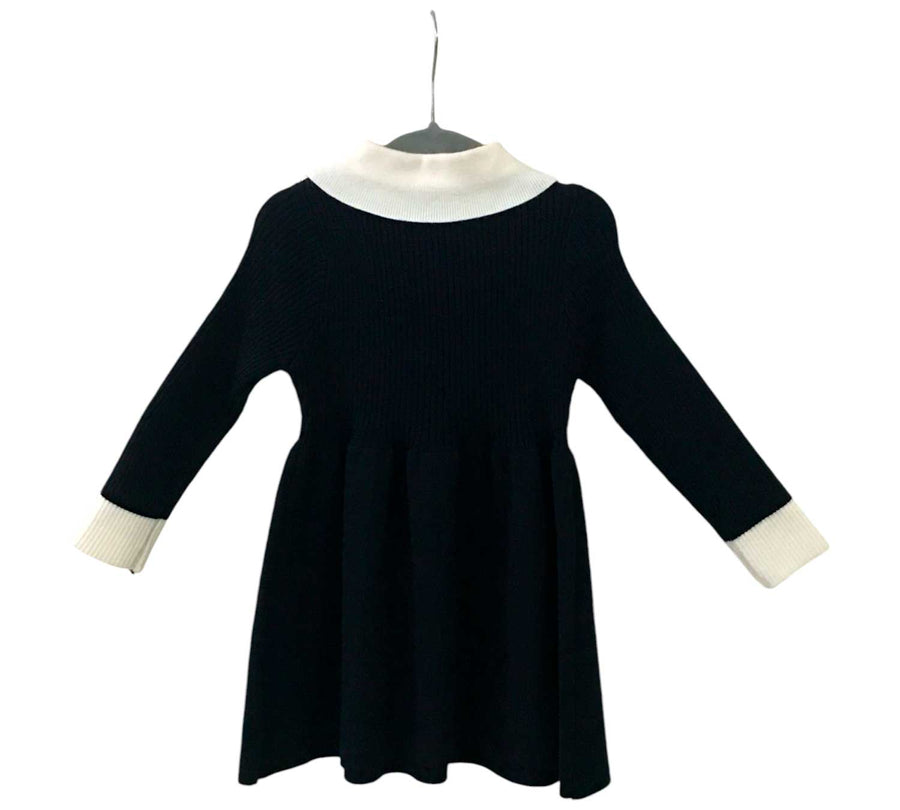 VESTIDO TEJIDO ACANALADO.