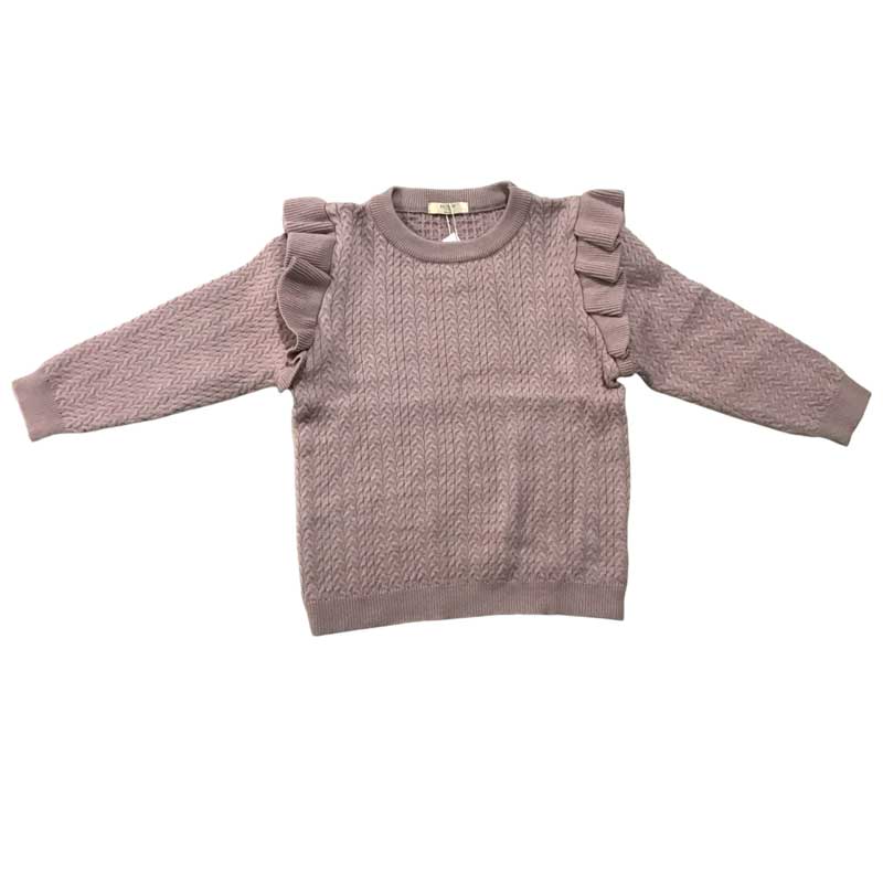 SET DE PANTALON Y SUETER CON VOLANTES