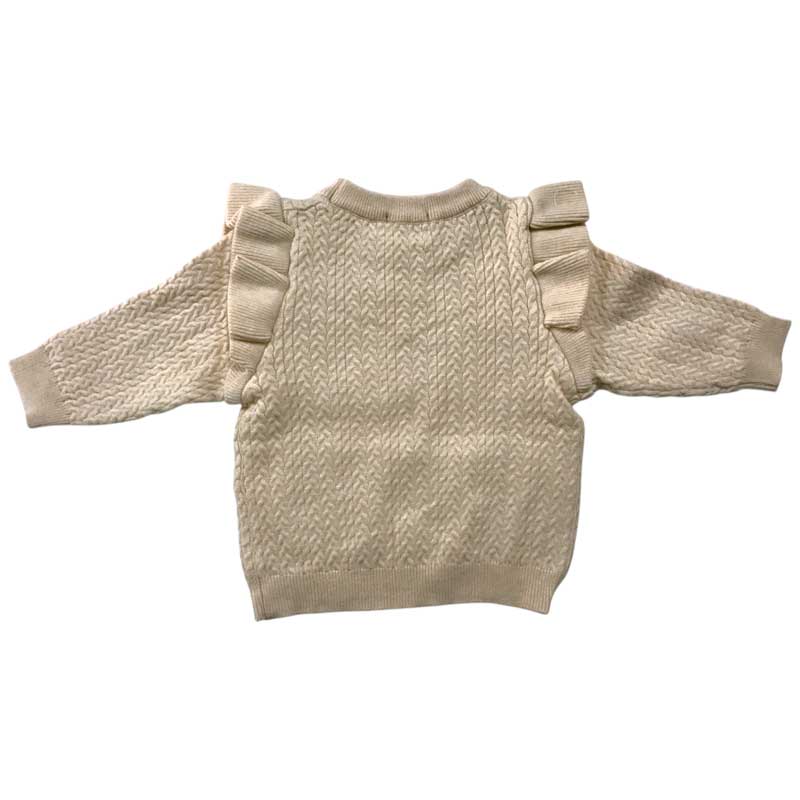 SET DE PANTALON Y SUETER CON VOLANTES