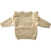 SET DE PANTALON Y SUETER CON VOLANTES