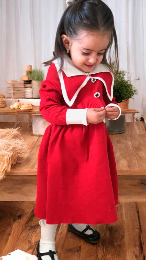 VESTIDO TEJIDO ACANALADO.