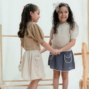 FALDA CON BOLSAS - Macarroni Clothing Shop