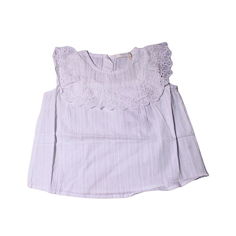 BLUSA CON DETALLE DE ENCAJE CRISTINA