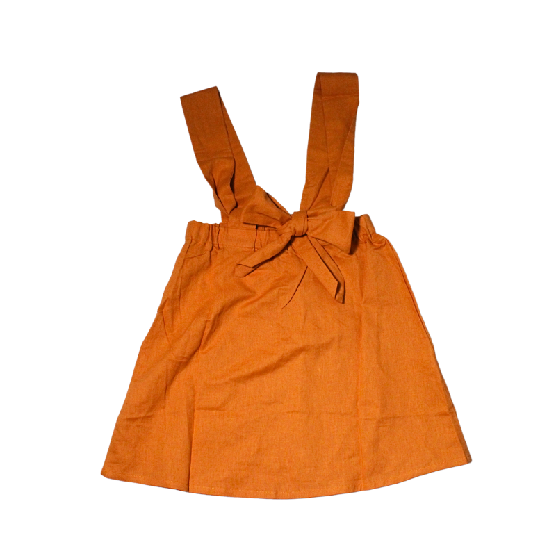 FALDA TIRANTES LINO