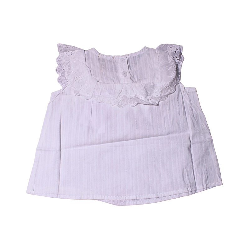 BLUSA CON DETALLE DE ENCAJE CRISTINA