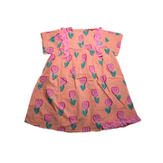 VESTIDO ESTAMPADO DE TULIPAN