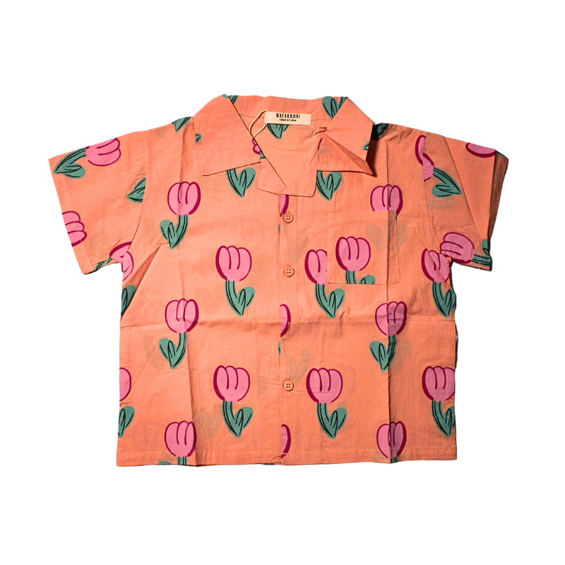 SET ESTAMPADO DE TULIPAN