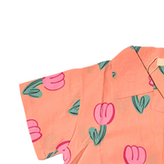 SET ESTAMPADO DE TULIPAN