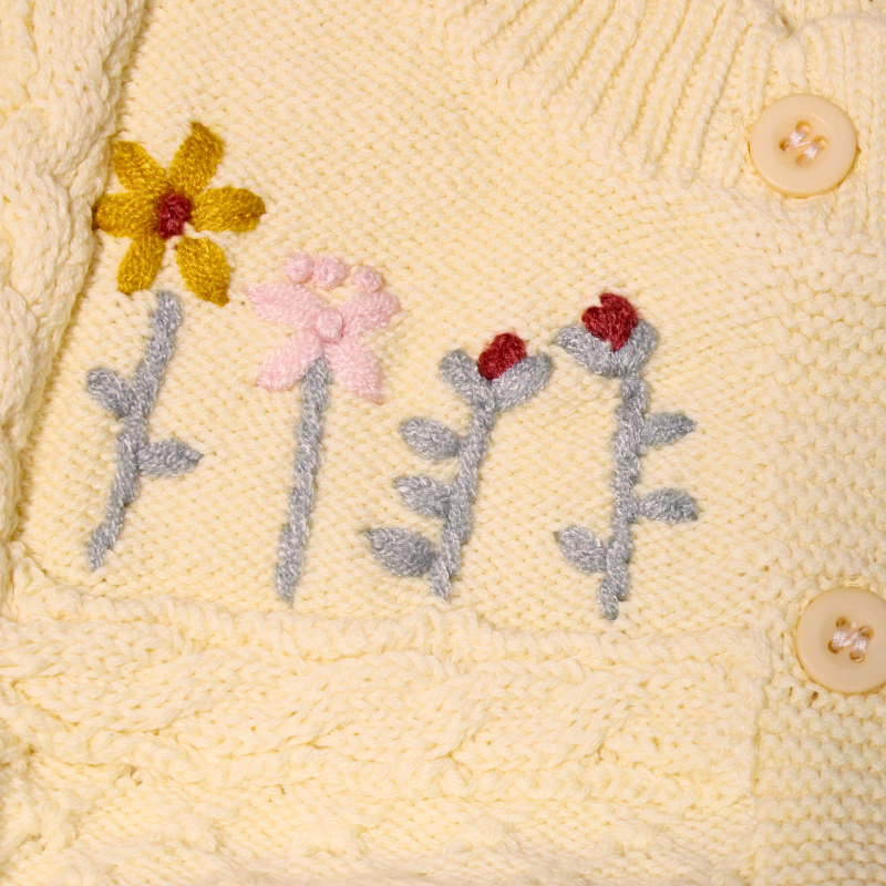 CARDIGAN BORDADO EASTER