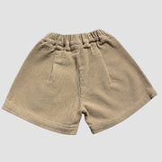 Short Pana con Botones Delanteros