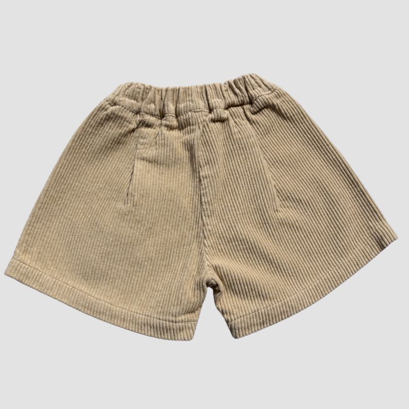 Short Pana con Botones Delanteros