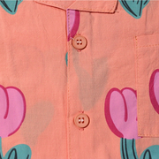 SET ESTAMPADO DE TULIPAN