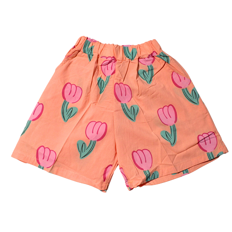 SET ESTAMPADO DE TULIPAN
