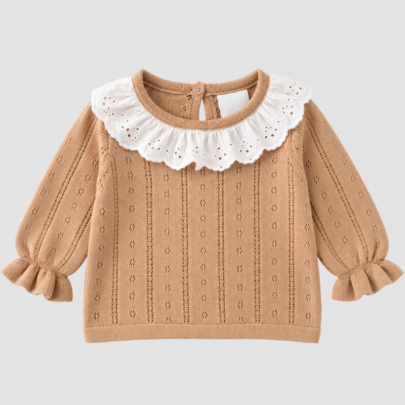 Blusa con Cuello de Olan Marcela