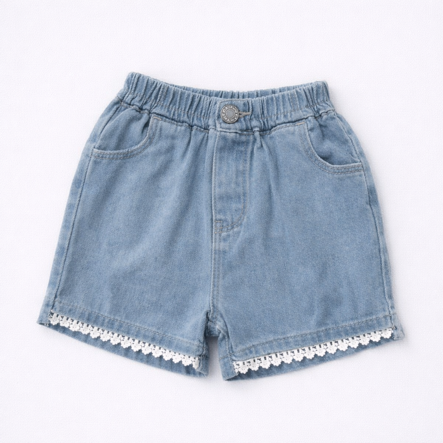 El Short Mezclilla con Encaje