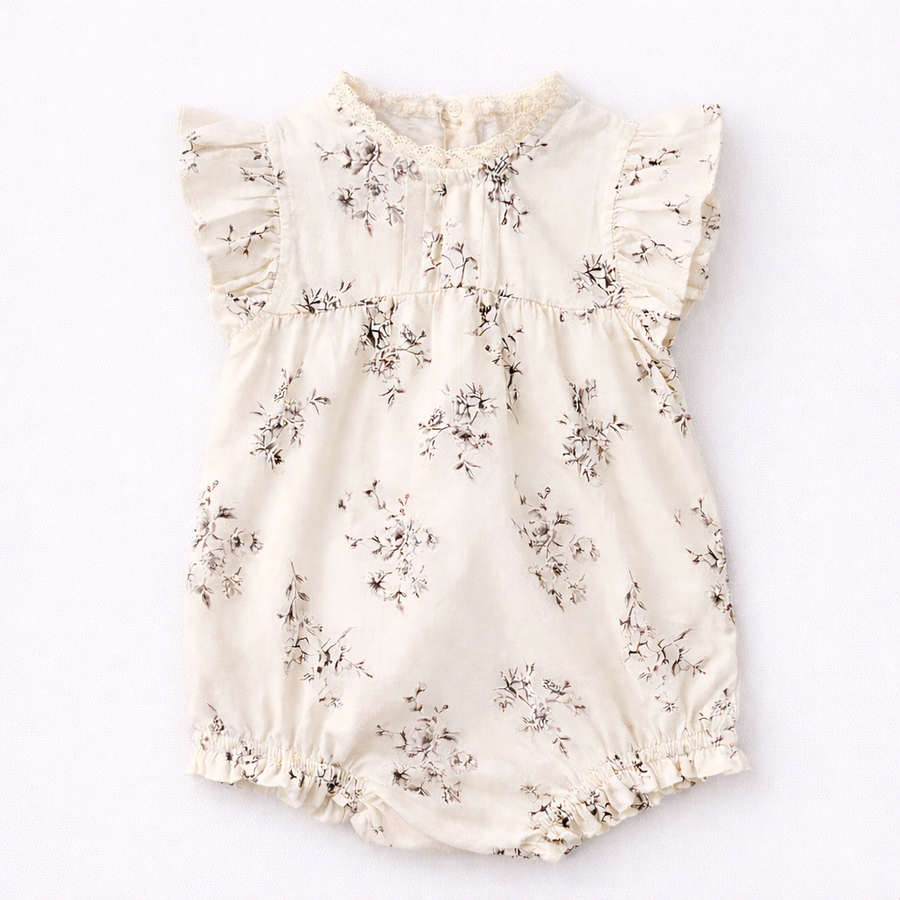 Pelele sin Mangas y Cuello Redondo