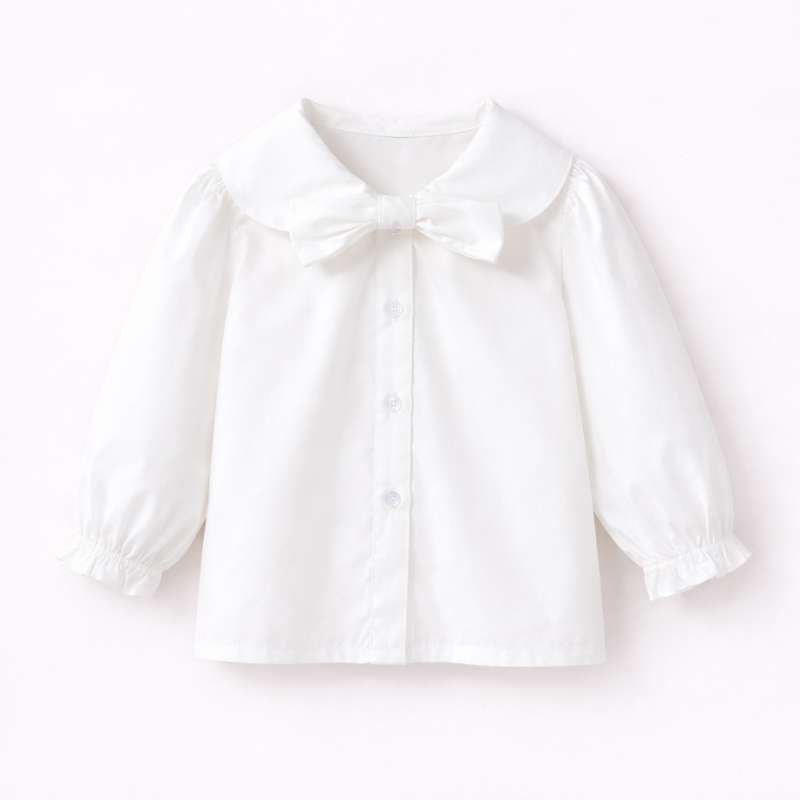 Blusa con Boton y Moño