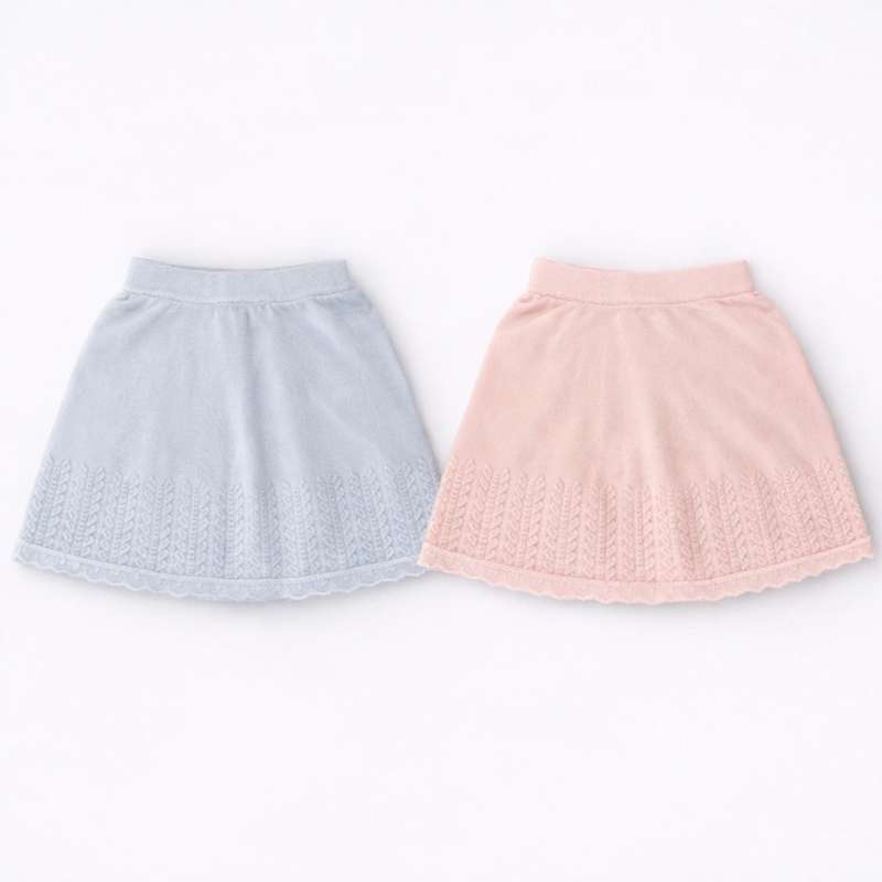 Falda Tejida Calada Grace