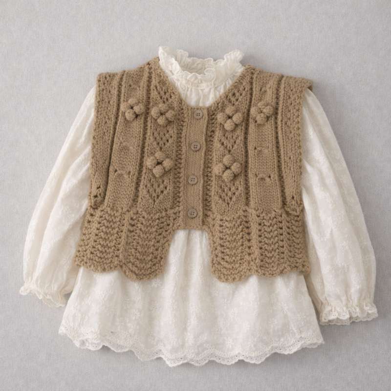 Chaleco Tejido de Punto Zoe