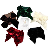 CALCETA BOW VELVET